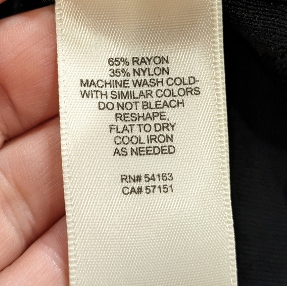 NWT Eliza J black off the shoulder layered ruffle neckline body con dress S - Picture 10 of 10